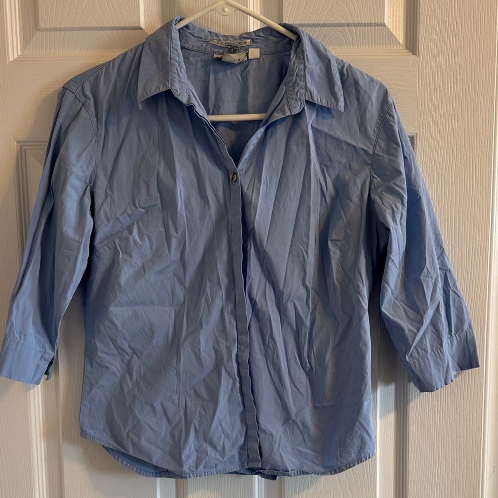 Light Blue Button-Up Shirt